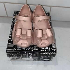 Mini Melissa mini ultragirl sweet III Mary Jane light pink sand toddler 7